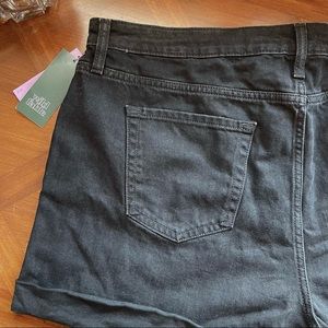 wild fable rolled cuff mom jean shorts